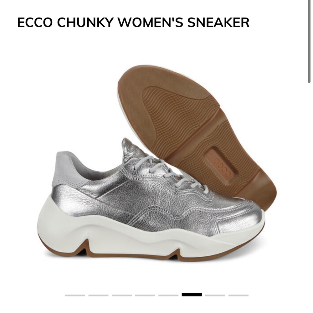 Like New Silver ECCO 2021 sneakers